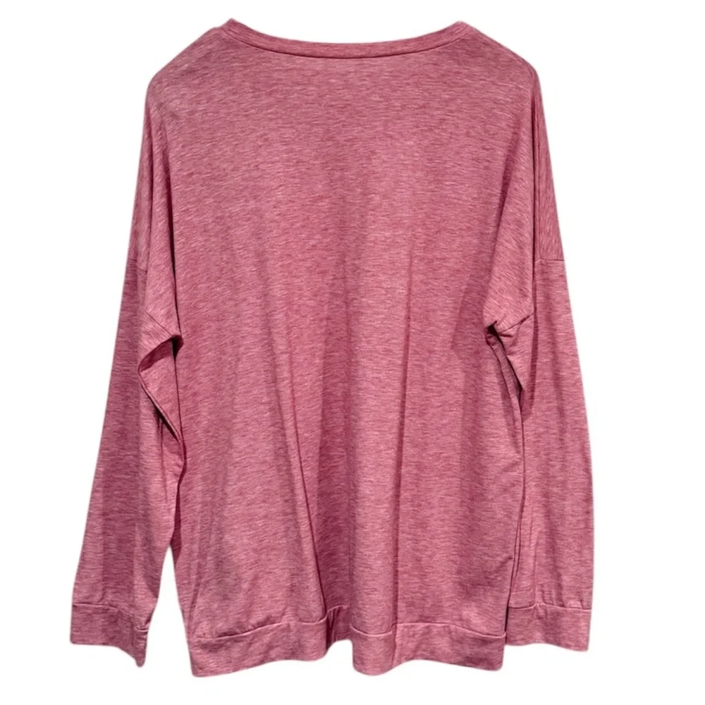 Pink 'Mama Bear' Long Sleeve Shirt Size XL - Picture 4 of 6